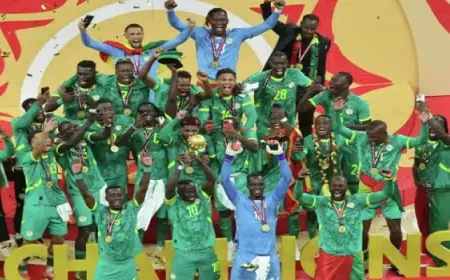 منتخب السنغال يحصد لقب بطولة كأس الأمم الإفريقية للمرة الثانية في تاريخه