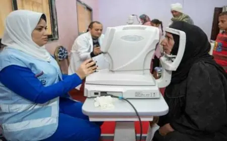 الصحة تعلن عن إجراء 20 ألف عملية مياه بيضاء واستقبال أكثر من مليوني مواطن في عام 2025