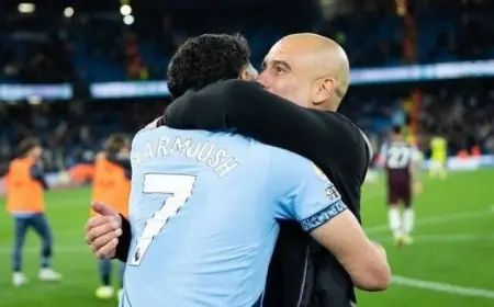 جوارديولا يختار عمر مرموش ضمن تشكيلة مانشستر سيتي للسفر إلى النرويج ويكشف عن احتمالات مشاركته