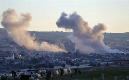 غارات الطيران الإسرائيلي تستهدف مواقع حزب الله في جنوب لبنان