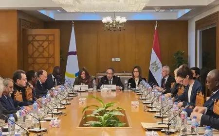 اجتماع سفراء الدول الأعضاء في الفرانكفونية بوزارة الخارجية صور حصرية