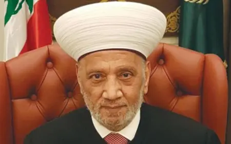 مفتى لبنان يؤكد ضرورة حصر السلاح بيد الدولة لتحقيق نهوض البلاد