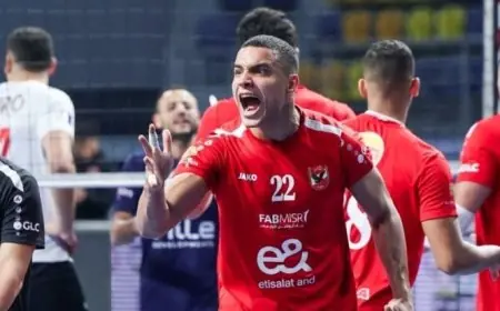 الأهلي يحقق كأس السوبر المصري للكرة الطائرة بفوز مثير على الزمالك