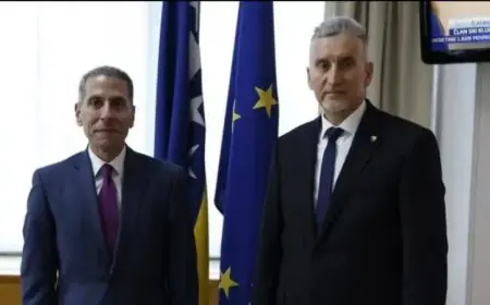 السفير المصري في سراييفو يعقد اجتماعاً هاما مع رئيس مجلس الشعب في البوسنة والهرسك