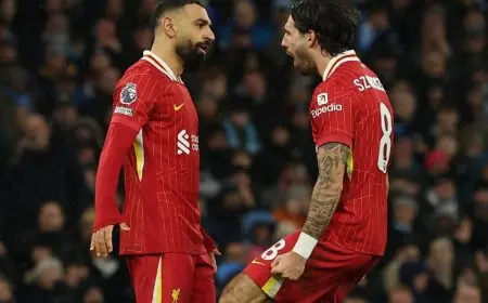 سوبوسلاي يكشف توقعاته لمستقبل صديقه محمد صلاح مع فريق ليفربول