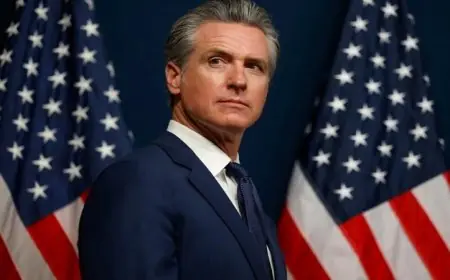 حاكم كاليفورنيا يحث أوروبا على مواجهة تهديدات ترامب بفرض رسوم جمركية