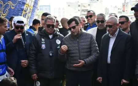 وزير الشباب ومحافظ شمال سيناء يتجولان في اختبارات الموسم الرابع لبرنامج كابيتانو مصر