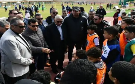 أشرف صبحي ومحافظ شمال سيناء يستعرضان اختبارات الموسم الرابع لمشروع كابيتانو مصر 2026