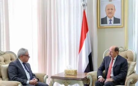 رئيس الوزراء اليمني يشيد بدعم مصر لمجلس القيادة الرئاسي وحكومة اليمن