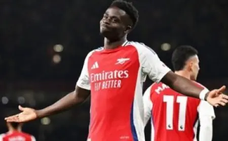 أرسنال يحقق فوزًا ساحقًا على إنتر ميلان بثلاثية في دوري أبطال أوروبا