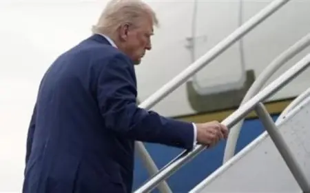 ترامب يسافر إلى دافوس على متن طائرة جديدة بعد تعطل كهربائي في الطائرة الرئاسية