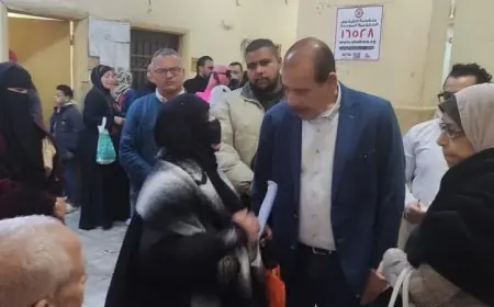 نائب وزير الصحة يقترح إعفاء مدير مستشفى حلوان بسبب ضعف الإشراف الفني