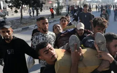 استشهاد خمسة فلسطينيين برصاص الاحتلال في وسط وجنوب غزة منذ صباح اليوم