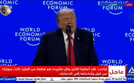 ترامب يؤكد عدم استخدام القوة المفرطة للاستحواذ على جرينلاند