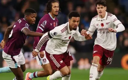 أرسنال يعلن إعارة نوانيري إلى مارسيليا حتى نهاية الموسم الحالي