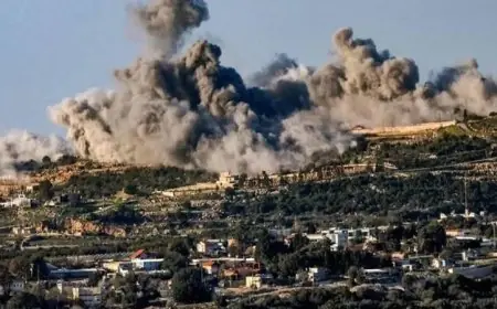 غارات متفرقة من الاحتلال الإسرائيلي على لبنان وإنذارات بإخلاء مناطق معينة