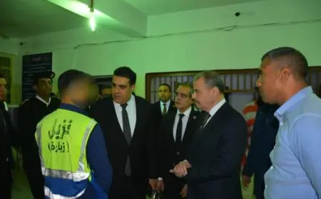 النيابة العامة تنفذ عمليات تفتيش شاملة لمركز إصلاح وتأهيل الوادي الجديد