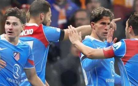 أتلتيكو مدريد يحصد نقطة ثمينة أمام غلطة سراي في دوري أبطال أوروبا