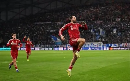 ليفربول يحقق انتصاراً ساحقاً على مارسيليا بثلاثية نظيفة في دوري أبطال أوروبا