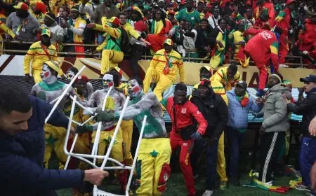 19 موقوفاً أمام النيابة العامة في الرباط بسبب شغب نهائي كأس إفريقيا