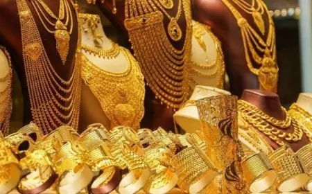 هبوط مفاجئ في سعر الذهب الآن في آخر تحديث لدى محلات الصاغة