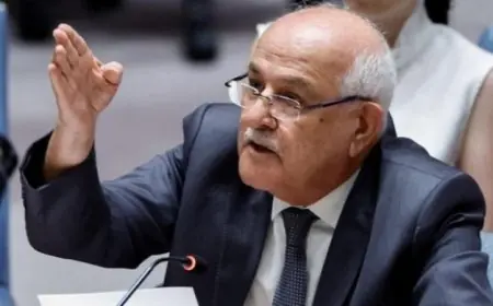 منصور يرسل رسائل هامة لمسؤولين أمميين عن عدوان الاحتلال ضد الأونروا