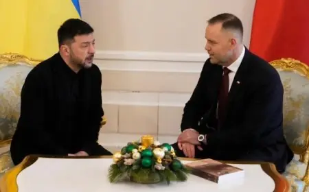 رئيس بولندا يلتقي نظيره الأوكراني في ليتوانيا يوم الأحد لتعزيز العلاقات الثنائية