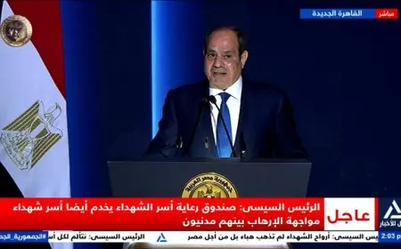 الرئيس السيسي يشدد على أهمية حماية شباب مصر من مخاطر الذكاء الاصطناعي