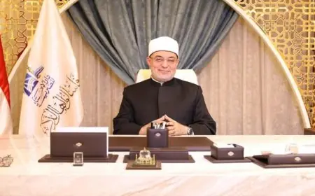 مفتي الجمهورية يحتفل بالذكرى الـ 74 لعيد الشرطة مع الرئيس السيسي والشعب المصري