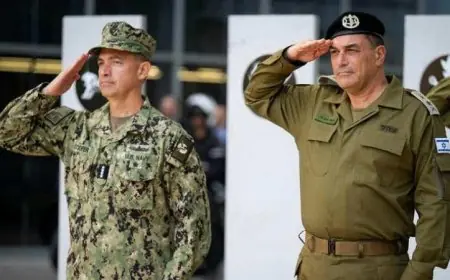 قائد القيادة المركزية الأمريكية يصل إلى إسرائيل في ظل تصاعد التوترات الإقليمية