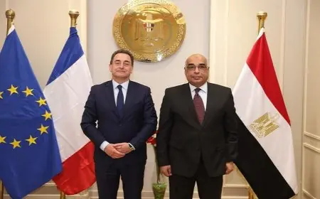 وزير العدل المصري يؤكد تعزيز العلاقات الثنائية المتميزة مع فرنسا