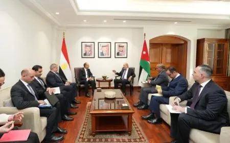 وزير الخارجية يناقش تعزيز العلاقات الثنائية وتطورات المنطقة مع نظيره الأردني