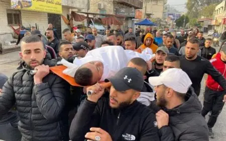 استشهاد شاب فلسطيني نتيجة اعتداءات الاحتلال الإسرائيلي في بيت لحم
