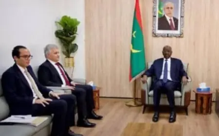 سفيرنا في نواكشوط يناقش تعزيز التعاون مع وزير الخارجية الموريتاني