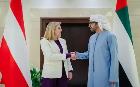 الإمارات والنمسا تتباحثان تعزيز التعاون الثنائي ومناقشة التطورات الإقليمية والدولية