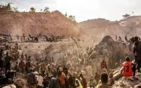 مأساة في جمهورية الكونغو الديمقراطية مقتل أكثر من 200 شخص في انهيار منجم شرق البلاد