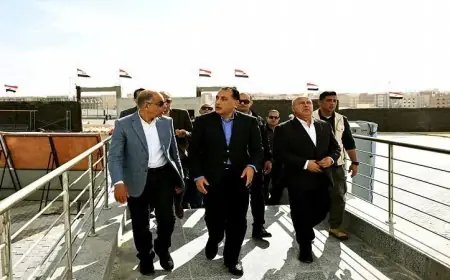 رئيس الوزراء يقوم بجولة تفقدية للتعرف على الحالة الإقليمية في مدينة المنيا الجديدة