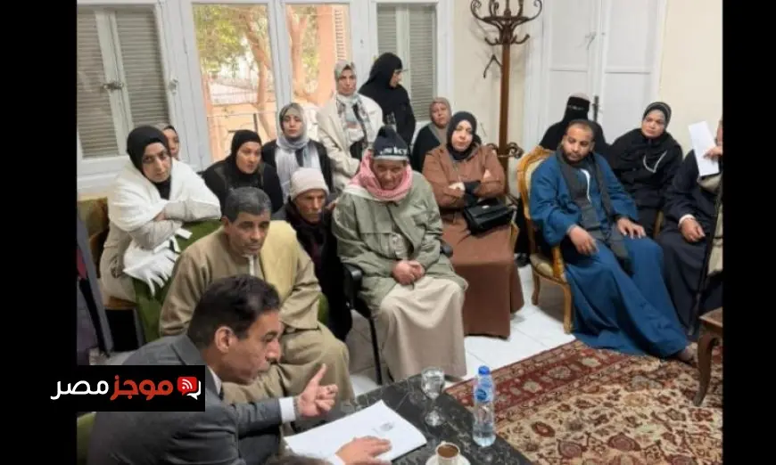 اجتماع مساعد وزير الخارجية للشؤون القنصلية مع أسر المصريين المفقودين في ليبيا