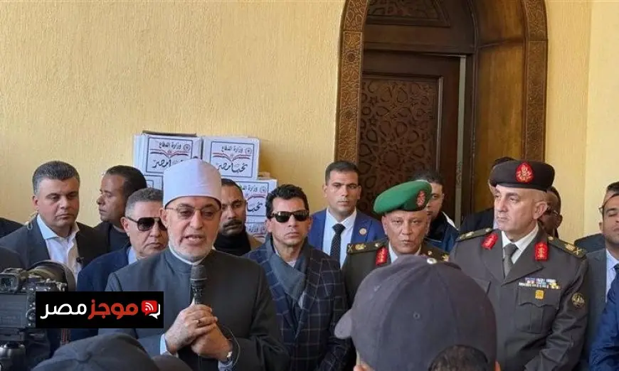 المفتي يؤكد أهمية المسجد كمنارة للعلم والحياة الروحية والاجتماعية