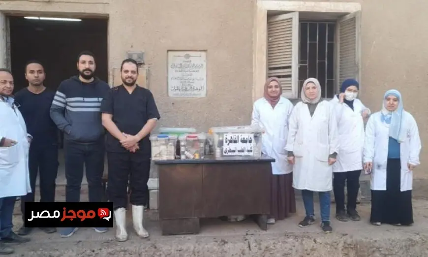 رئيس جامعة القاهرة يكشف عن نتائج القافلة التنموية في قرية المنوات بالجيزة