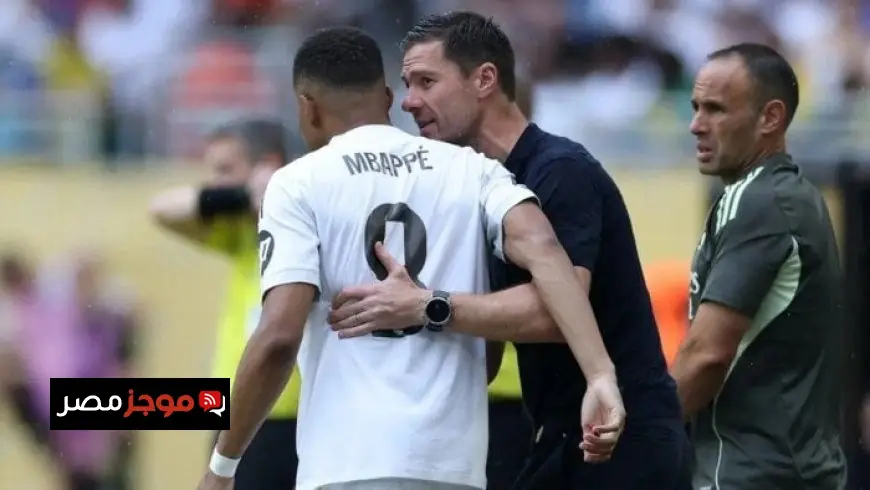ألونسو مدرب ريال مدريد يوضح موقف مبابي ولا يملك إجابة حول موعد عودته