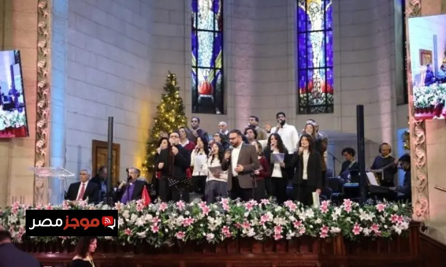 رئيسة المجلس القومي للمرأة تشارك في احتفال الطائفة الإنجيلية بعيد الميلاد المجيد