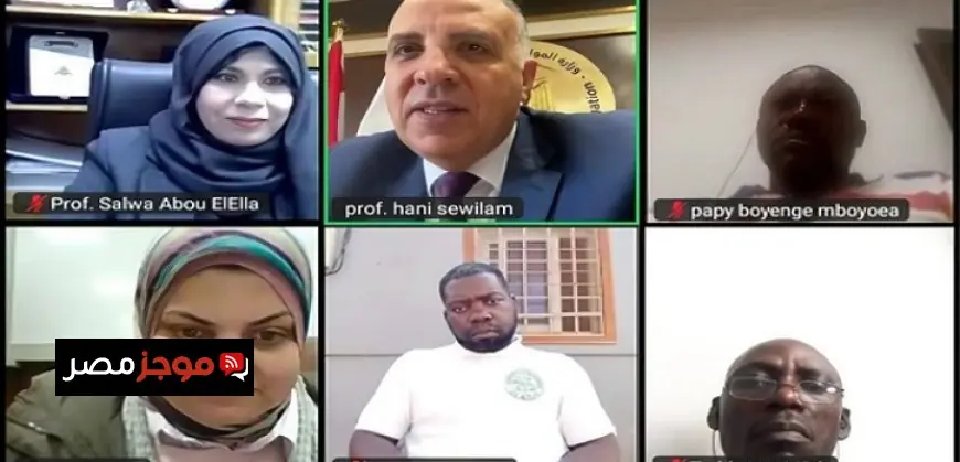 وزير الرى يؤكد أن المياه أساس التنمية والاستقرار في مصر وليس مجرد مورد طبيعى