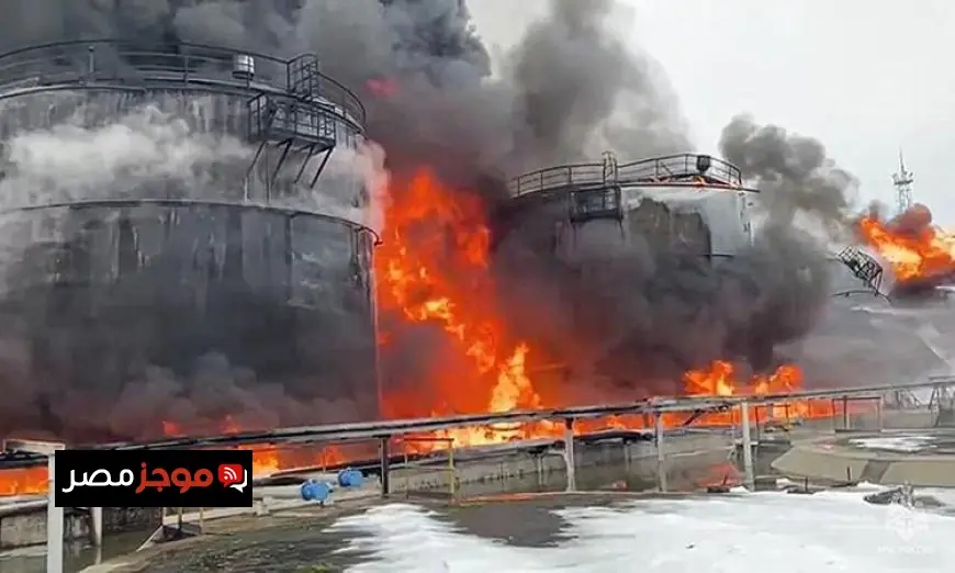 أوكرانيا تضرب مستودع نفط روسي بطائرات مسيرة في مقاطعة ليبيستك