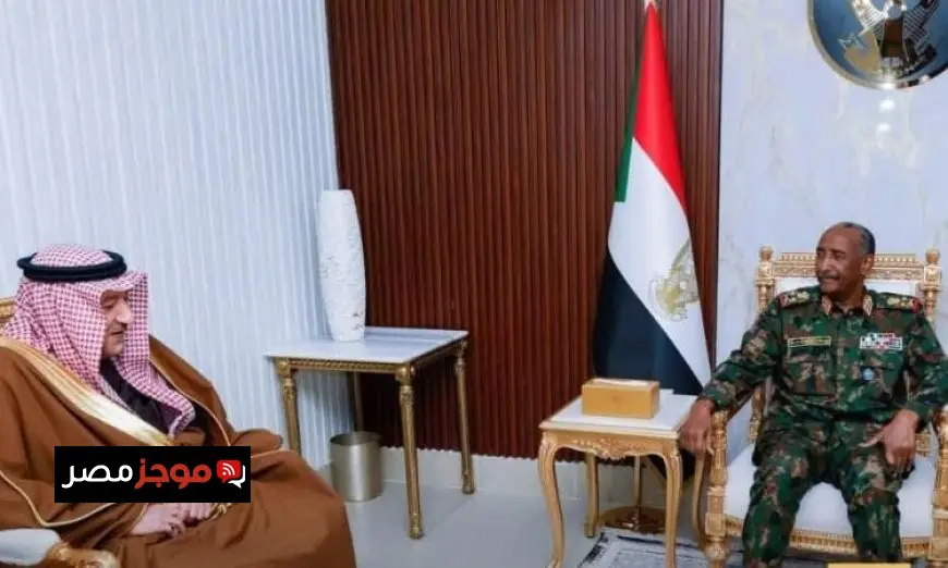 البرهان يثمن دعم خادم الحرمين الشريفين وولي العهد لجهود السلام في السودان