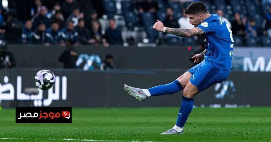 روبن نيفيز يبهر الجماهير ويقود الهلال نحو انتصار ساحق على الحزم