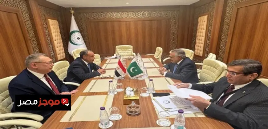 وزير الخارجية يعقد اجتماعاً مع نظيره الباكستاني لتعزيز العلاقات الثنائية ومناقشة التطورات الإقليمية