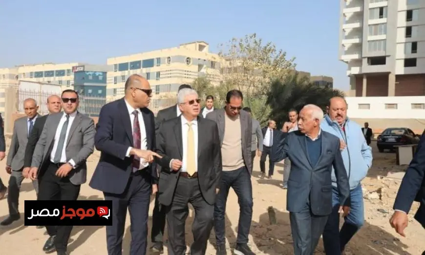 زيارة وزيري التعليم العالي والعمل لمنشأة تعليمية لتحويلها إلى جامعة تكنولوجية جديدة