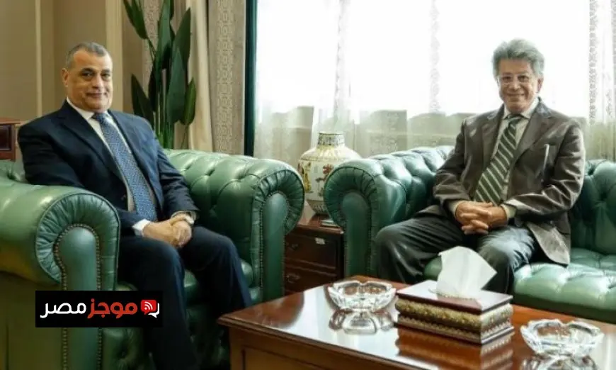 وزير الدولة للإنتاج الحربي يلتقي برئيس الشركة المتحدة للخدمات الإعلامية لتعزيز التعاون