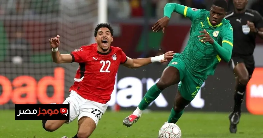 دفاع مصر يحقق التعادل أمام السنغال في الشوط الأول من المباراة